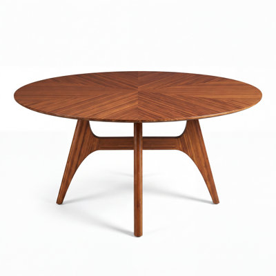 Solid Wood Base Dining Table