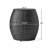 Outdoor Side Table 14.00" , Grey, Iron Structure, Creative Table, Disposition, Cutting-Edge Look Design