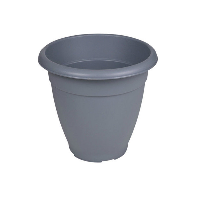 Sam Pot Planter, Black, 26cm H x 35cm W x 35cm D