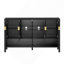 Buffet avec 4 portes, tablettes de rangement et crochets-2029888203