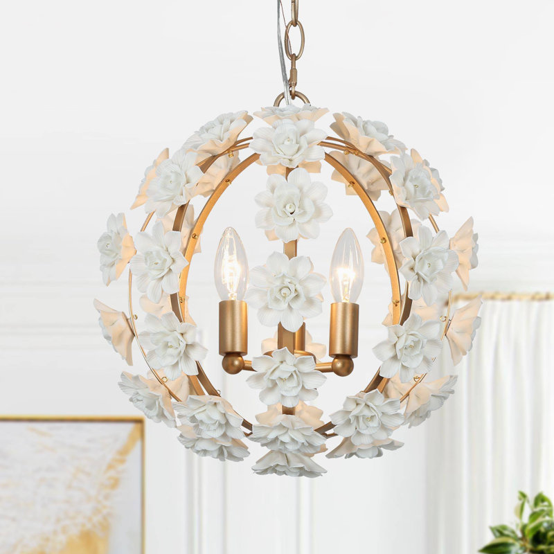 Lustre 3 lumières Modern Glam