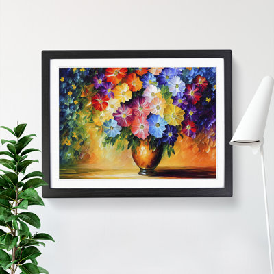 Mixed Flowers - Single Picture Frame Painting