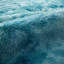 Modern Living Room Accent Teal Shag Area Rug-1167442014