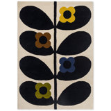 Wool Floral Area Rug