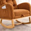 Chaise berçante d'appoint avec repose-pieds-651291562