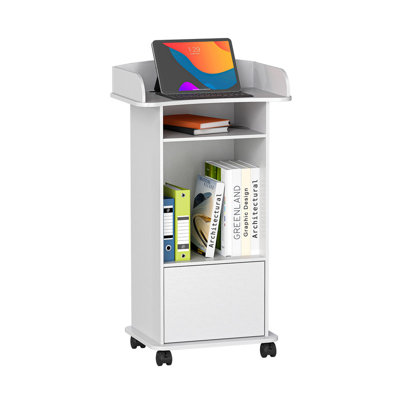 Pupitre ergonomique avec rangement pour dossiers