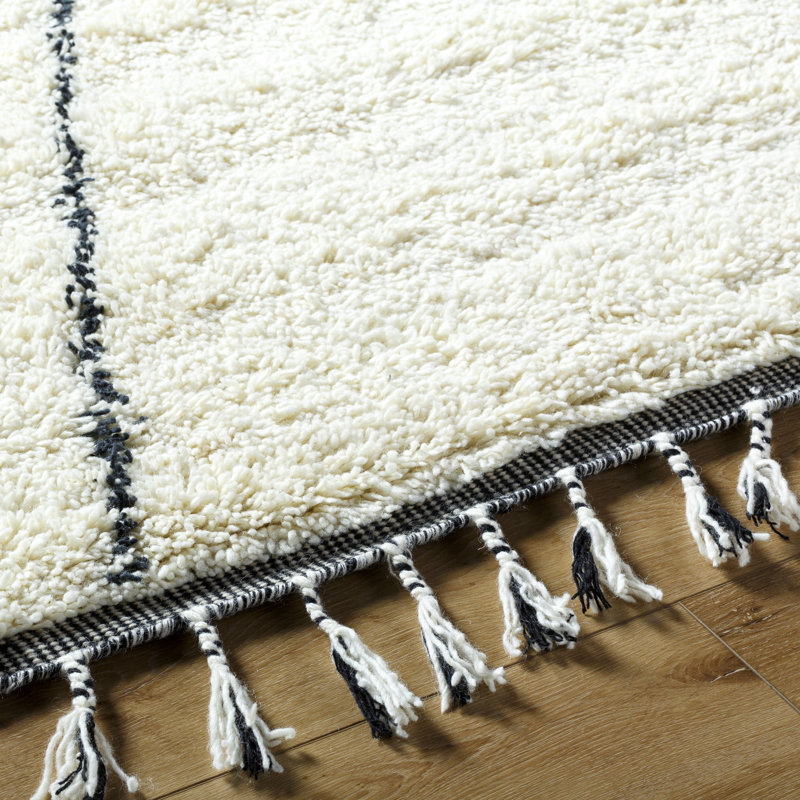 Jovan Wool Indoor Rug, Rectangle 9' x 12'