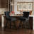 Set Of 2 Bar Stools, Velvet Swivel Stools With Button Tufted Backs And Wood Legs, Chrome Nailhead Trim Accent-128130645