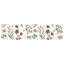 Garden 3" x 10" Porcelain Floral Wall & Floor Tile