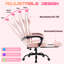 Fauteuil de jeu vidéo ergonomique et haut dossier avec repose-pieds-1236403242