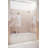 Stellar 72 in. W x 58.25 in. H Frameless 3 Panel Inline Bathtub Shower Door-115046808