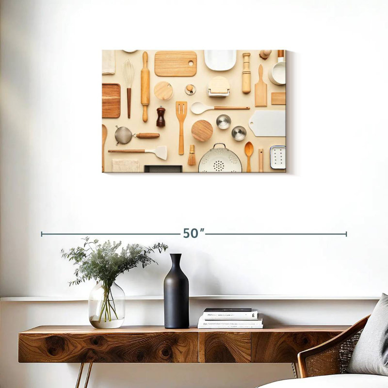 Ustensiles de cuisine en bois Senne, H 20 po x l 30 po
