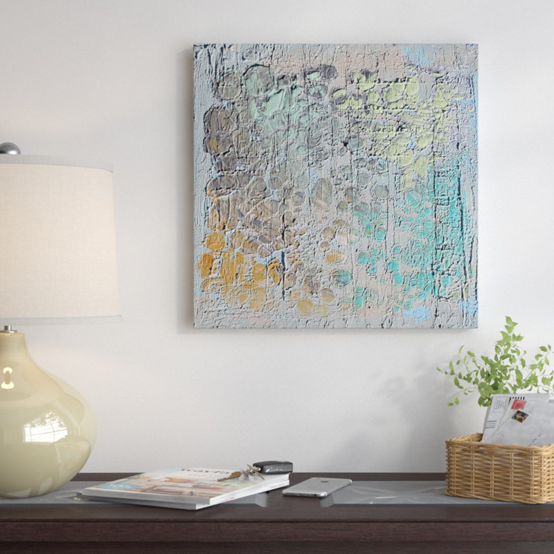 Raw Texture II, reproduction d'art sur toile tendue, H 18 po x l 18 po x P 1,5 po, Pas de tapis, Toile tendue