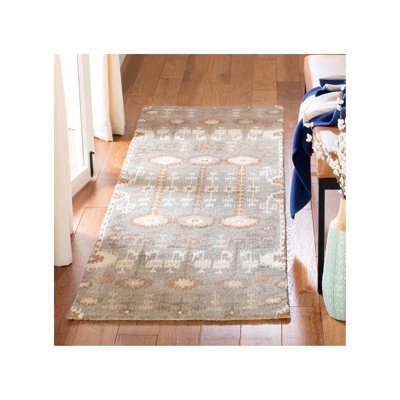 Kouerga Hand Tufted Wool Ikat Rug