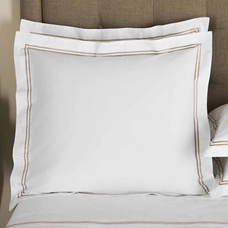 Classic Cotton Sham, Euro Sham, Khaki