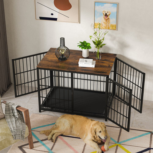 Tucker Murphy Pet™ Chamiya Pet Furniture Style Crate & Reviews | Wayfair