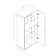 Willehad Single Storage Cabinet ( 72'' H x 36'' W x 20'' D)
