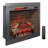28" Infrared Electric Fireplace With Removable Trim Kit Insert