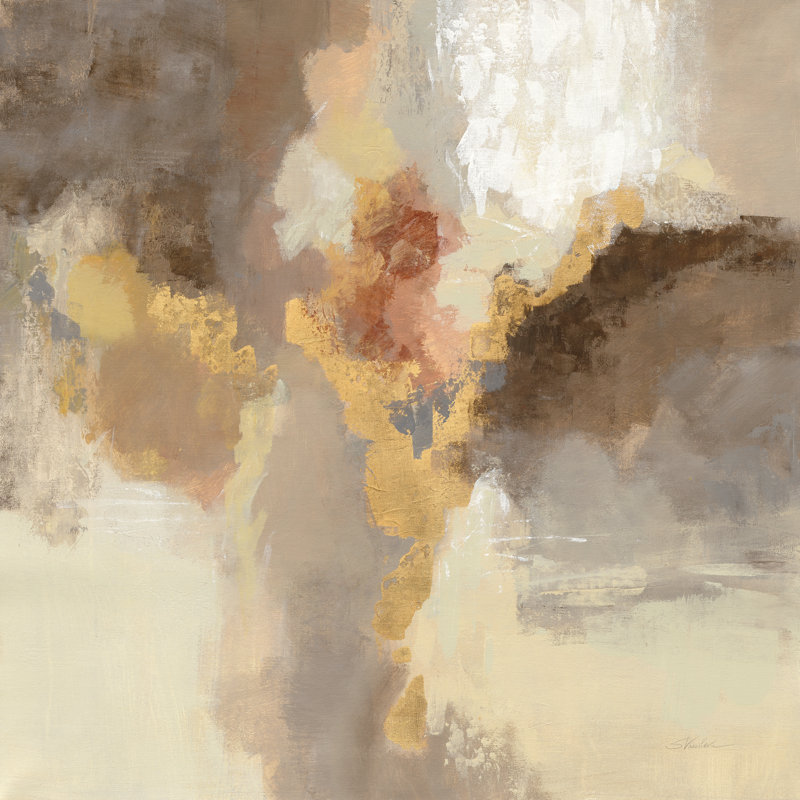 Sparkle Abstract I by Silvia Vassileva - Wrapped Canvas Painting, 30cm H x 30cm W x 3.8cm D