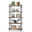 Étagère à livres en acier H 63 "x l 31,5" Metzli-249573557