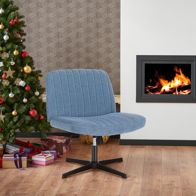 Chaise de bureau pivotante sans accoudoirs Brenae