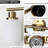 6- Golden Bathroom Vanity Lamp Fixture, Frosted Glass Shades, Modern Wall Mounted Lighting,-1228305321-1228305320-1228305326