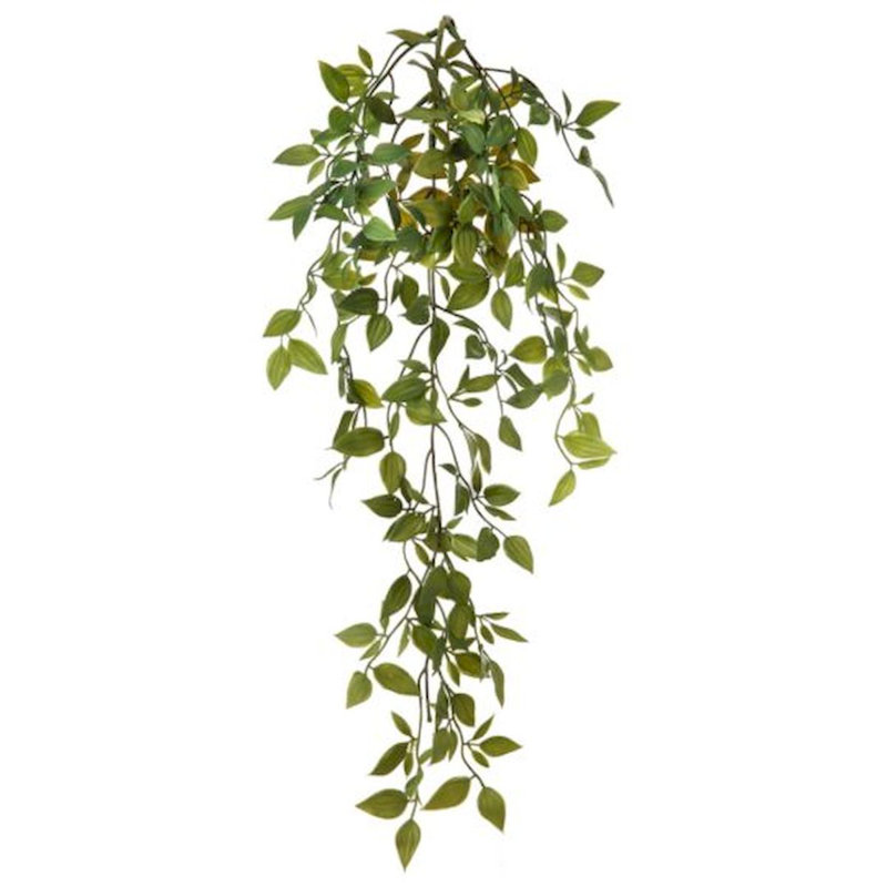 Faux plantes et arbres verts à suspendre vert Philodendrum