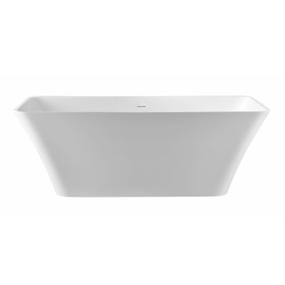 67'' x 31.5'' Freestanding Soaking Acrylic Bathtub
