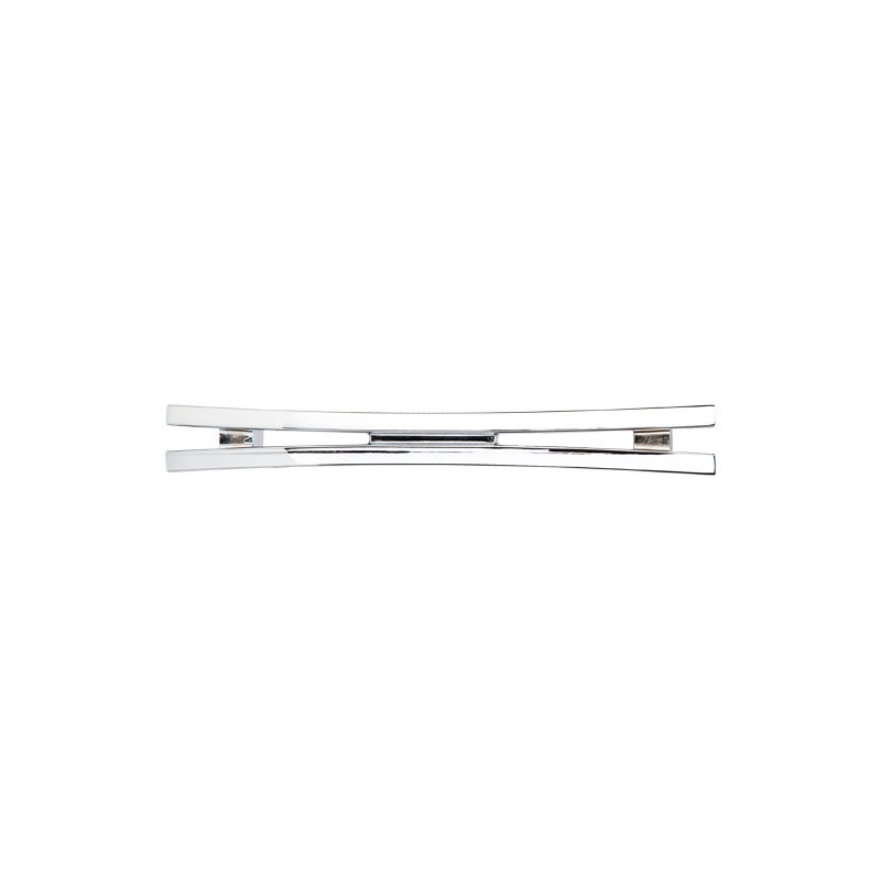 Flared 5" Center to Center Bar pull, Polished Chrome