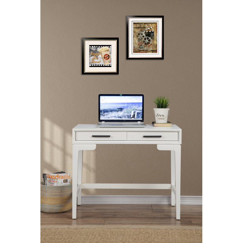 Bureau Wrightia, Blanc craie, H 30,5 po x l 36 po x P 20 po