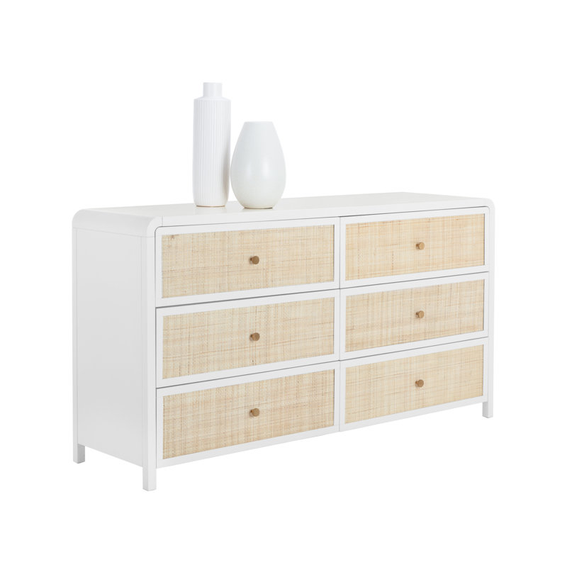 TIERRA 6 - Drawer Solid Wood Dresser