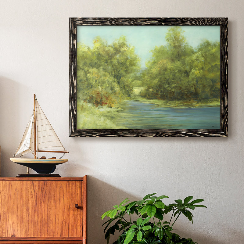 Country Views III, reproduction d'art sur toile, Noir, H 22 po x l 32 po x P 1,5 po