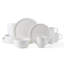 Sloane 16-Piece Lightweight Chip-Resistant Bone China Dinnerware Set, Service for 4