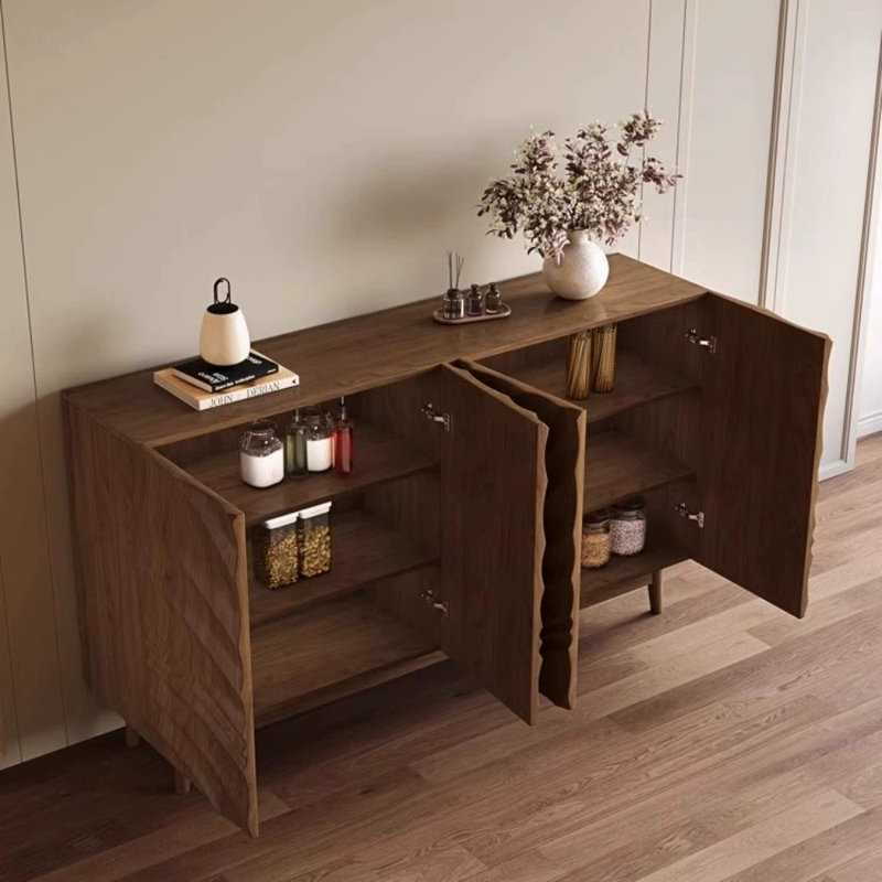 Buffet maison de style rétro, H 35,43 po x l 59,06 po x P 15,75 po