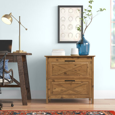 Tellier 30'' Wide 2 -Drawer File Cabinet