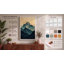 Layered Mountain Peaks Minimalist - Wrapped Canvas-1782304563-1782304570