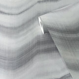 Zen Collection Cloudy Stripe Luster Finish Wallpaper Roll