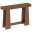 Console de style champêtre pour entrée, table d'appoint pour canapé, table d'entrée avec étagères à 2 niveaux-834561643