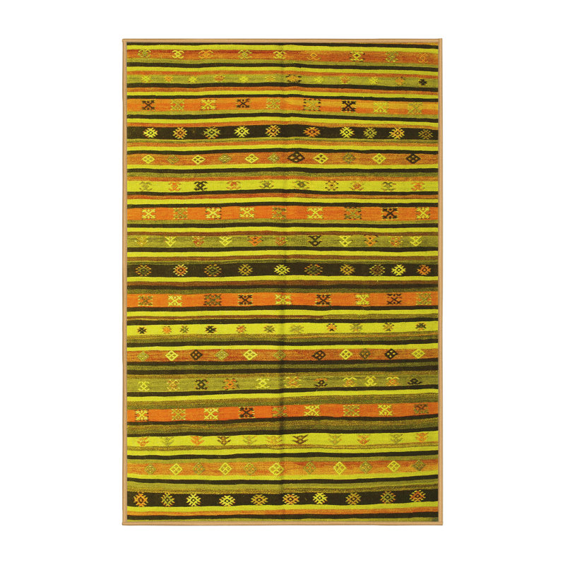 Tapis contemporains lavables à la machine 858, Rectangle 7 pi x 10 pi