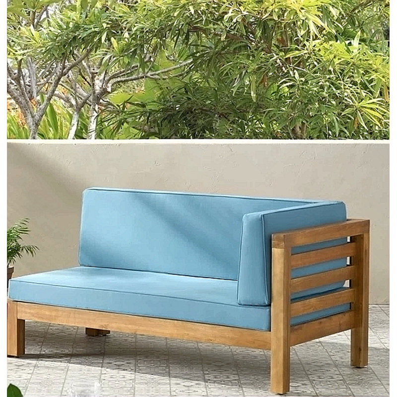 COIN BANC-R, Bleu, Brun