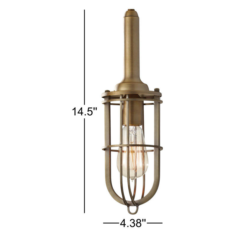 Anning 1 - Light Single Pendant, Brass