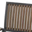 Chaise en bois et métal Bridget, ensemble de 2-1141049529