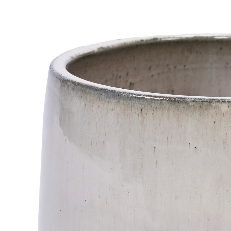 Pot de fleurs en céramique, Chêne blanc