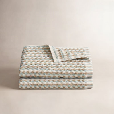 Martex Arcadia 2-Piece Dots Hand Towel Set