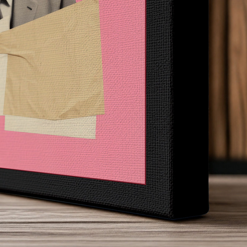 Keep It Simple Eclectic - Wrapped Canvas, 18x12 - 45.7 x 30.5 cm, Black Border