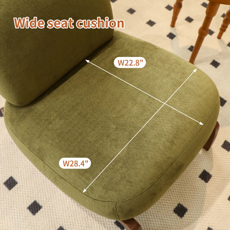 Mignon fauteuil d'appoint, Vert