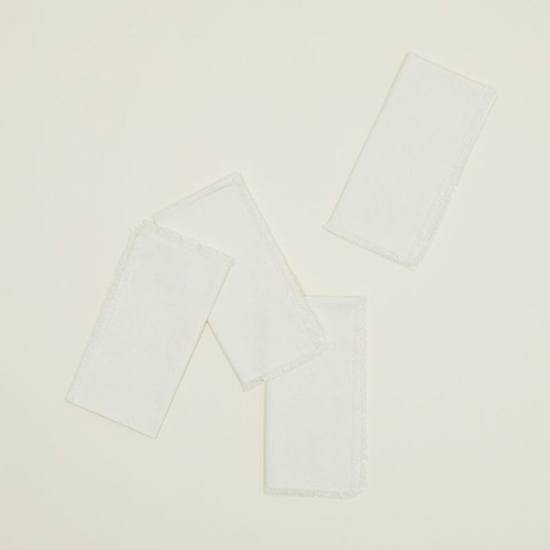 Shanice Essential Dinner Napkin, Ivory