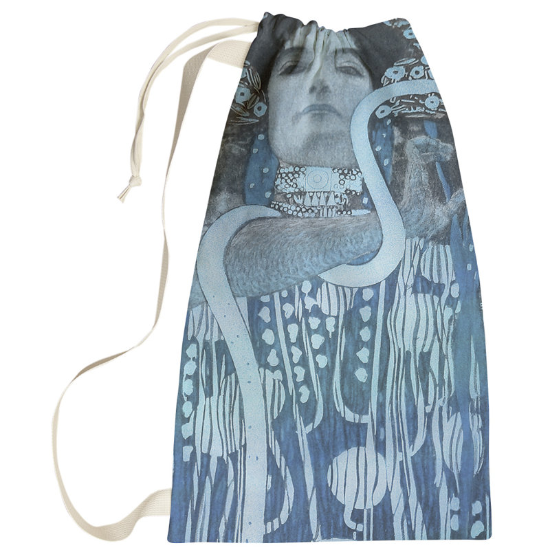 Sac à linge Hygeia, Grand (H 76,5 po x l 29,5 po x 1,5 po), Bleu