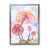 Impression argent sur toile encadrée