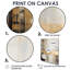 Or sensibilité subtile minimalisme I - impression d'art abstrait mural-154153274-154153259